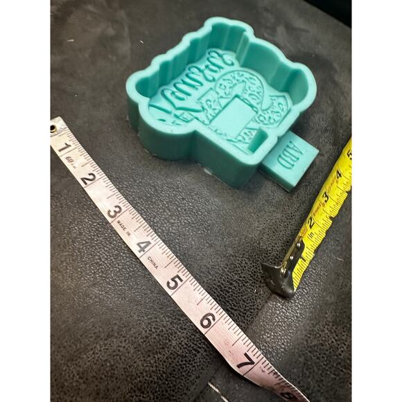 Kansas KS State Silicone Mold for Freshies/Resin – Leopard Print – DIY Craft - Picture 2 of 4